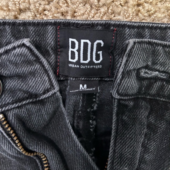 Urban Outfitters black jean skirt - Picture 3 of 4